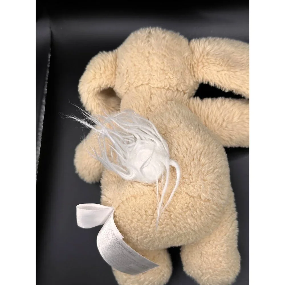 Plush Tan Beige Cream Ivory Easter Bunny Rabbit Stuffed Animal 2021‎ 8”